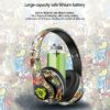 Graffiti-Style-Wireless-Headphones